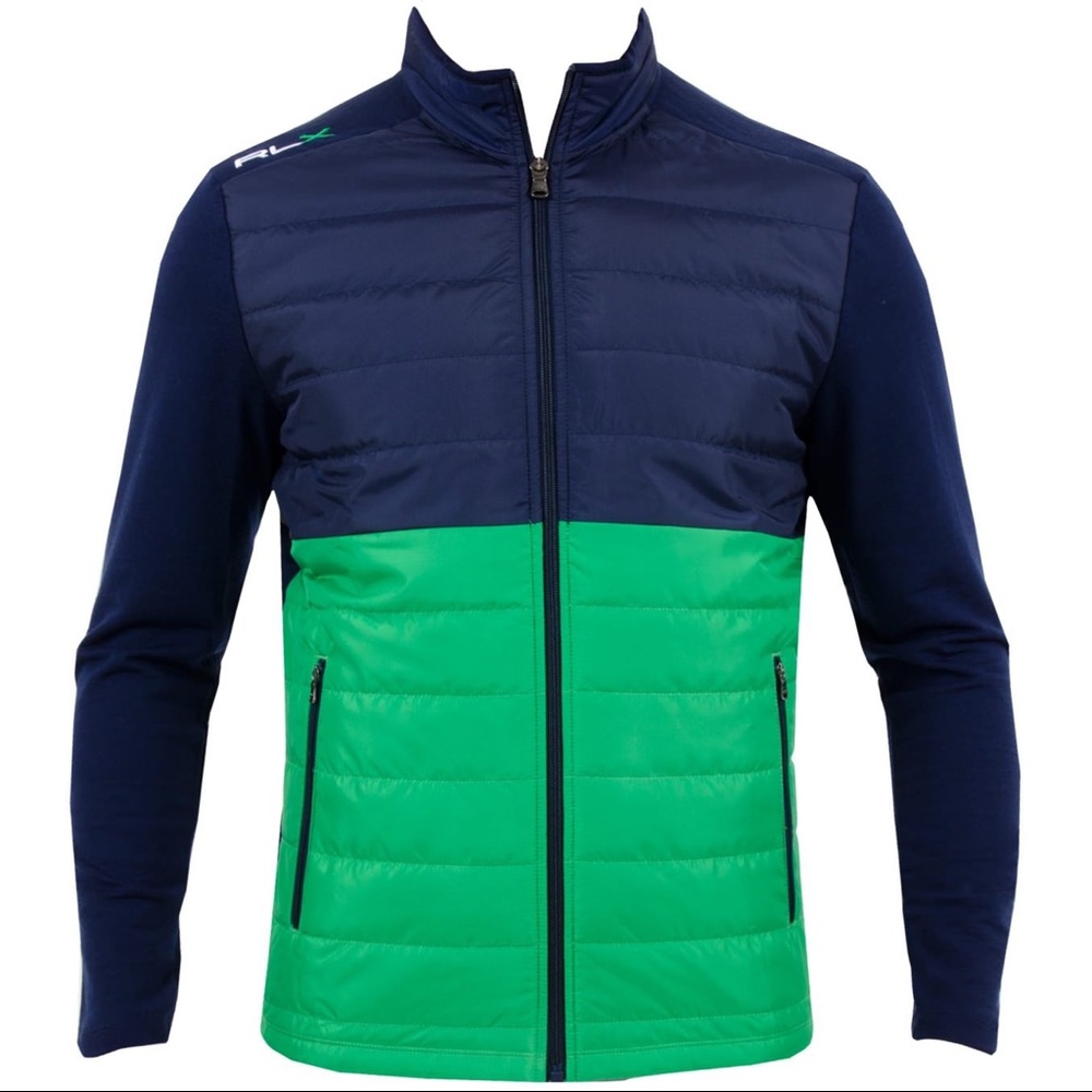 RLX Ralph Lauren Cool Wool Nylon Full Zip Jacket